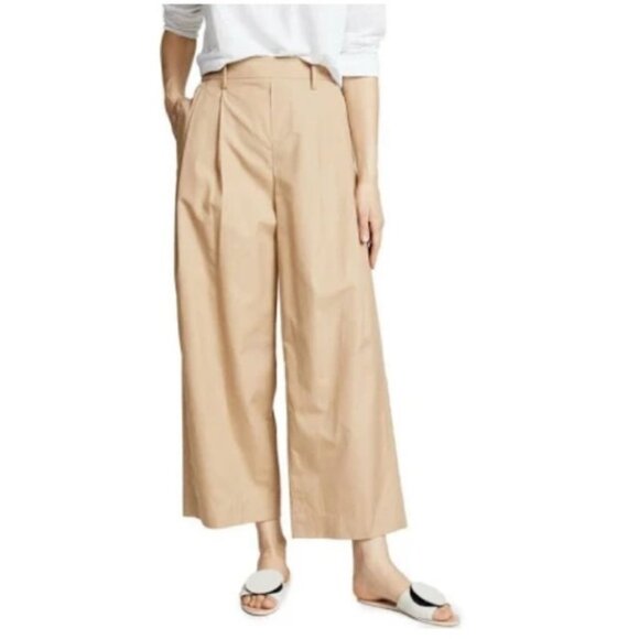 Vince Khaki Pleated Trousers size S - Picture 2 of 11